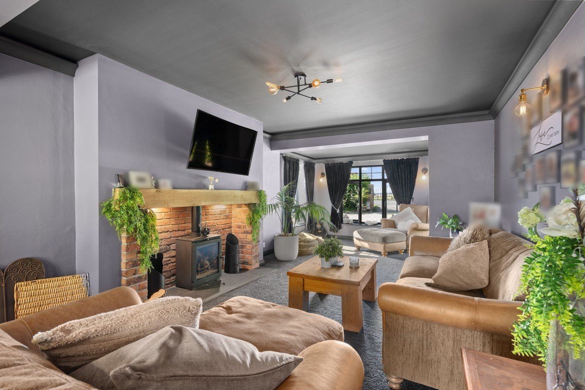 Lounge photographed by Standout Property Photography, with balanced lighting and clean, crisp detail